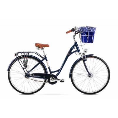 Mestský bicykel ROMET ART DECO LUX 2024 L Námornícka modrá